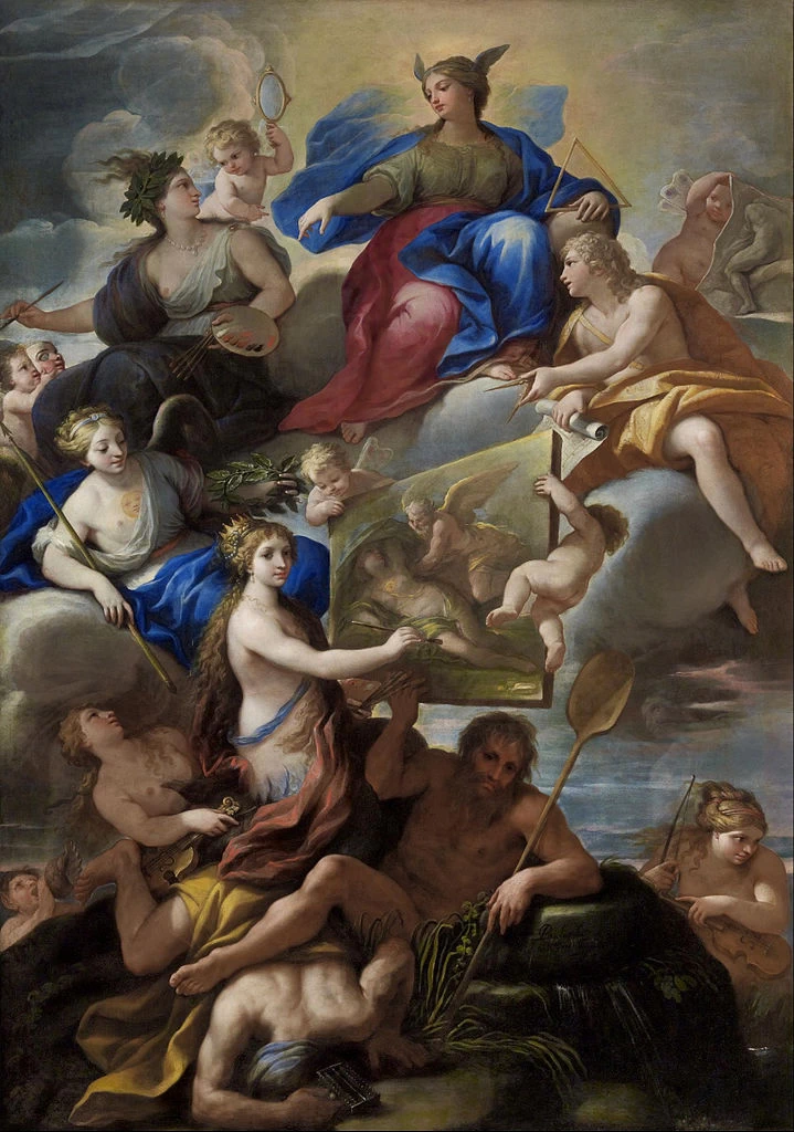 Allegoria della conoscenza e delle arti a Napoli - Museum of Fine Arts, Houston